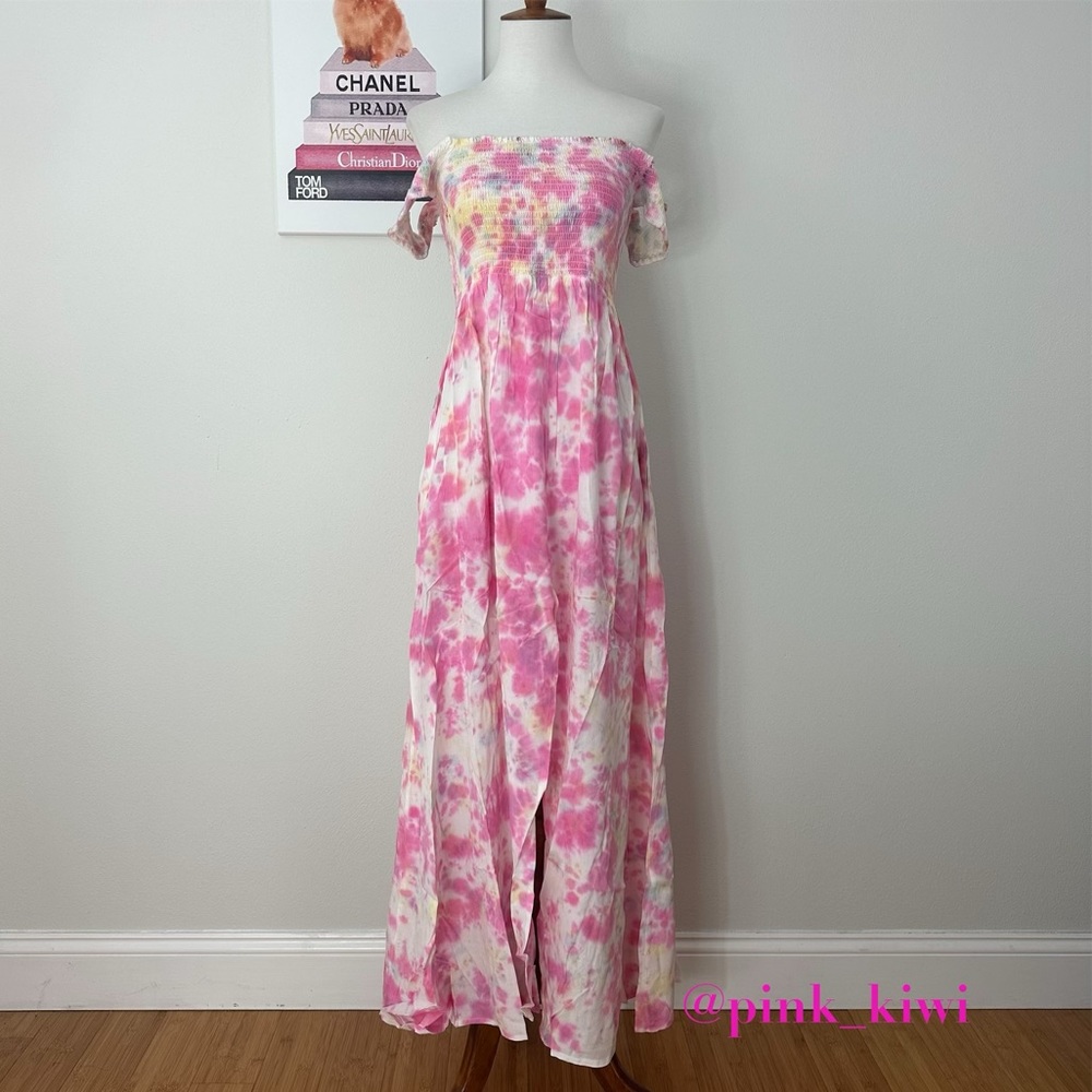 ⬇️REDUCED❗️Area Stars Kaia Tie Dye Smock Maxi Dress